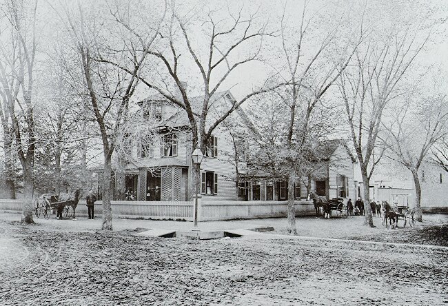 Home of G. Clowes Brown, 1886